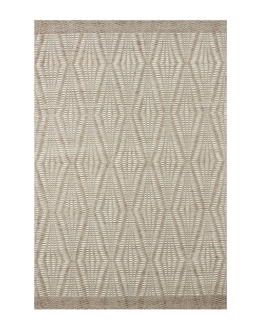 Loloi Kenzie Hand Woven Ivory/taupe Rug Kenzie Rug