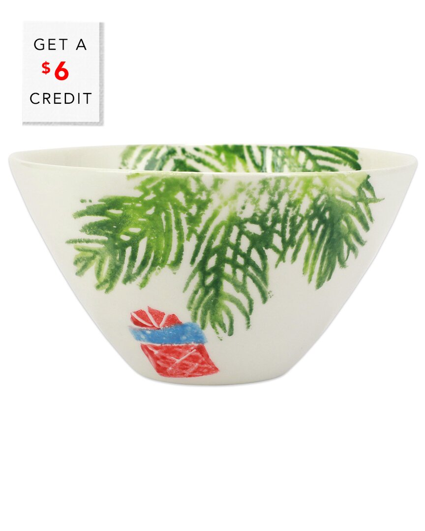 Shop Vietri Nutcrackers French Horn Cereal Bowl With $6 Credit In Multi