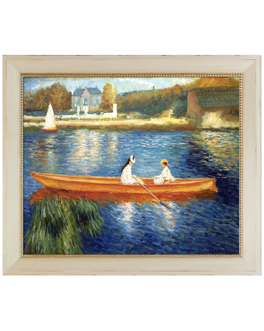 Overstock Art Boating On The Seine By Pierre-auguste Renoir