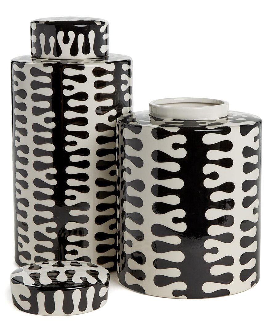 TOZAI TOZAI SET OF 2 JIGSAW JARS