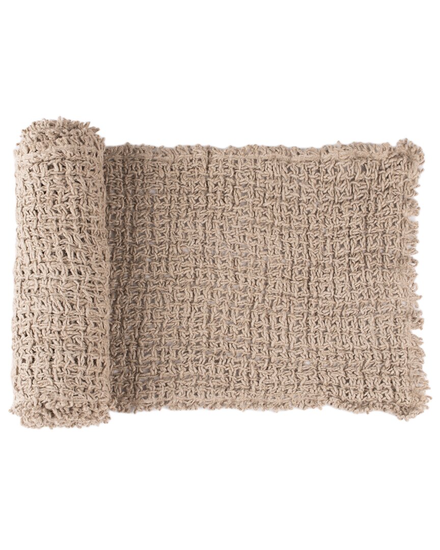 Amity Home Trawick 60in Linen Table Runner