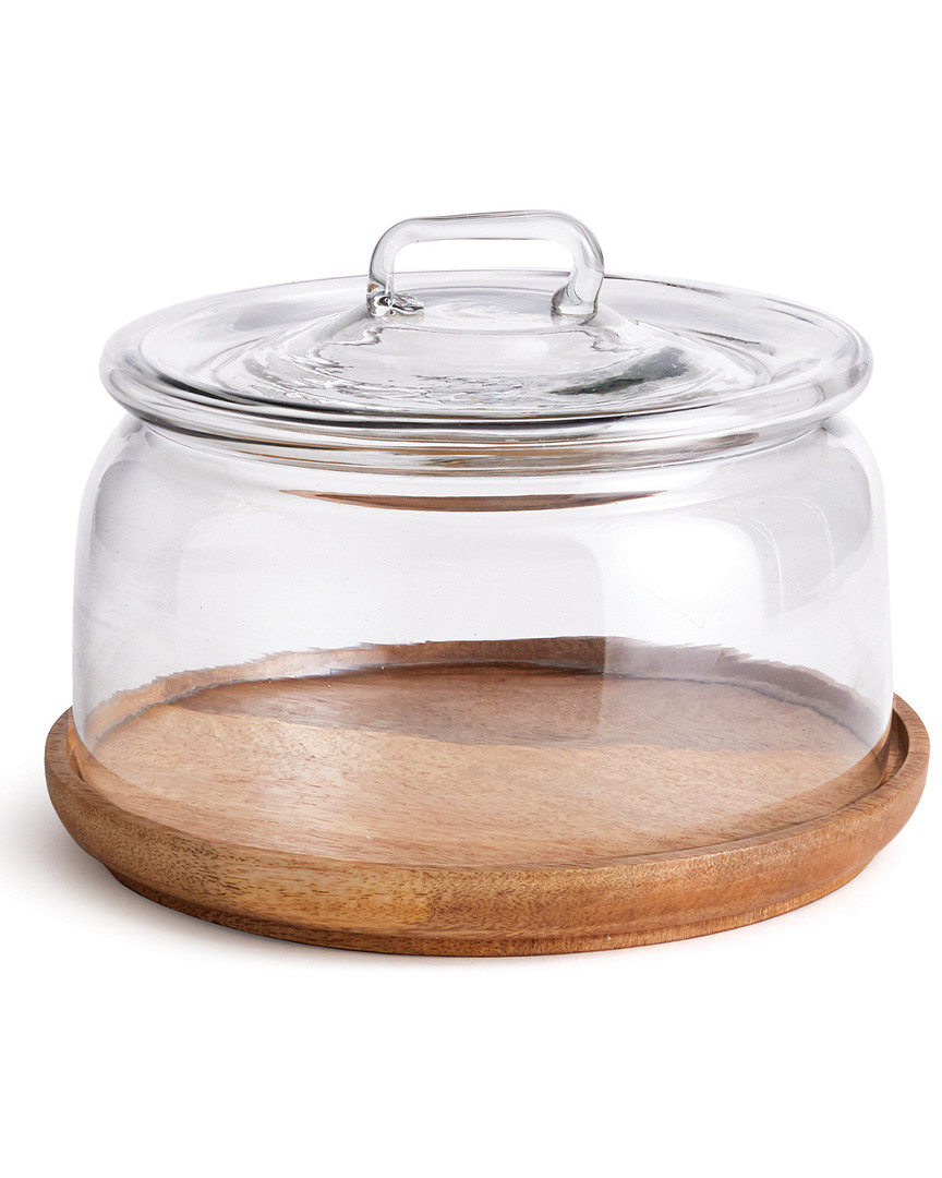 Napa Home & Garden Adrien Tray With Cloche In Natural