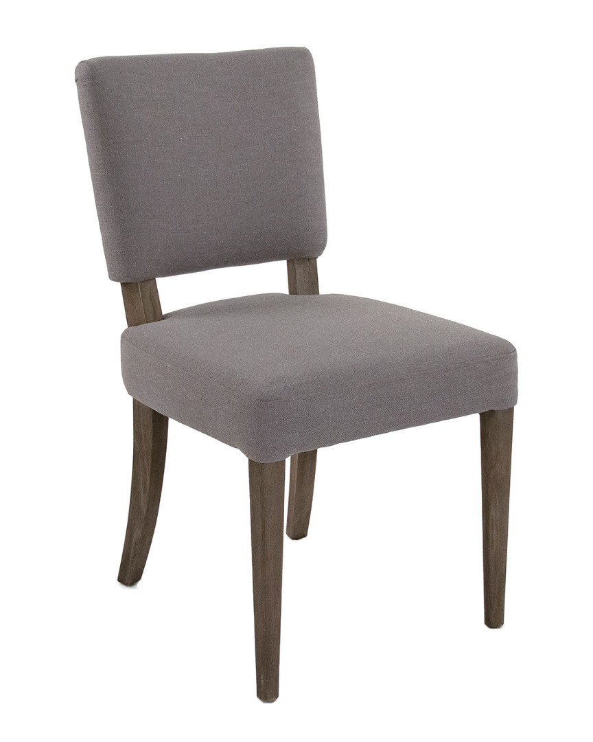 Zentique George Side Chair In Gray