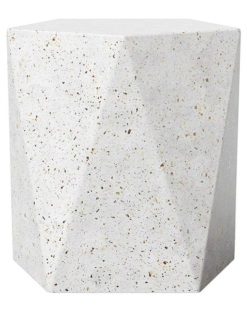 Urbia Mixx Kelson Stool Ivory Terrazzo