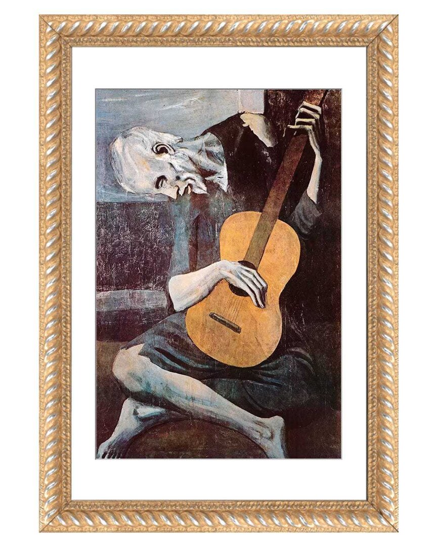 Icanvas The Old Guitarist By Pablo Picasso Wall Art