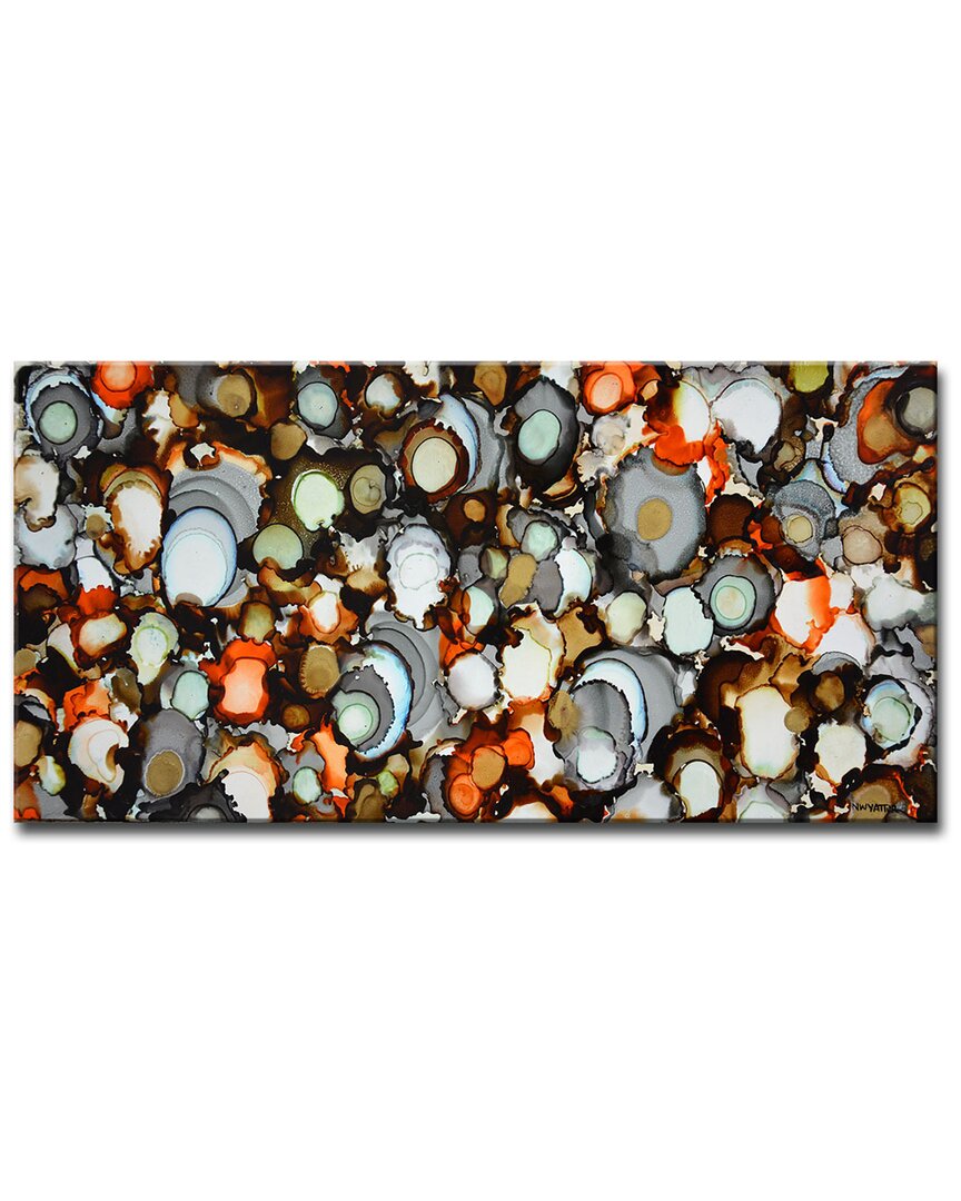 Ready2hangart Copper, Iron, Jade Wrapped Canvas Wall Art By Norman Wyatt