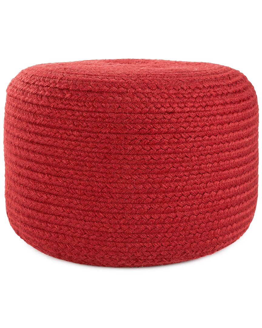 Vibe By Jaipur Living Santa Rosa Indoor/ Outdoor Cylinder Pouf