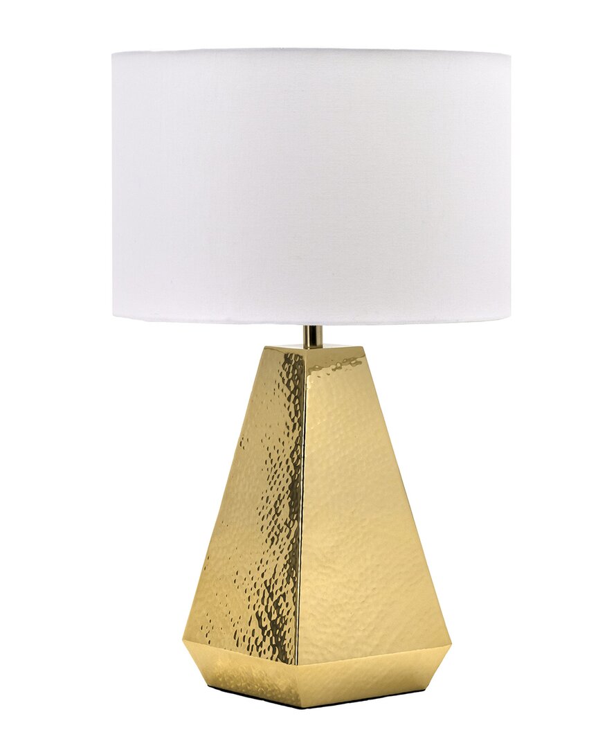 Nuloom Jace 24in Iron Brass Table Lamp