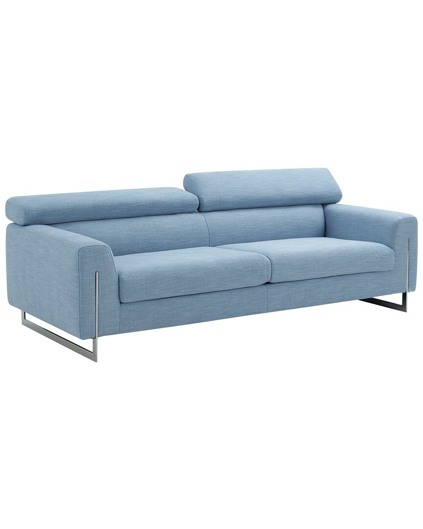 Pasargad Home Serena Modern Sofa In Blue