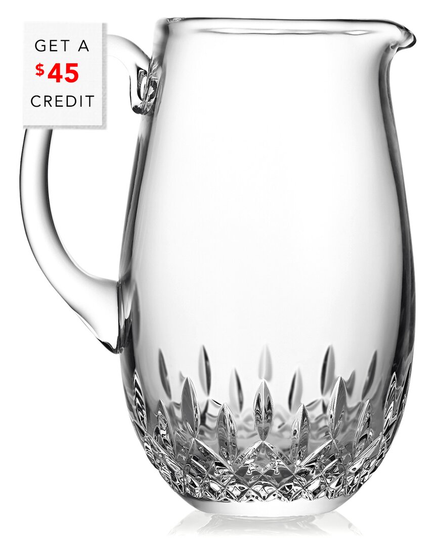 WATERFORD WATERFORD LISMORE ESSENCE PITCHER WITH $45 CREDIT 