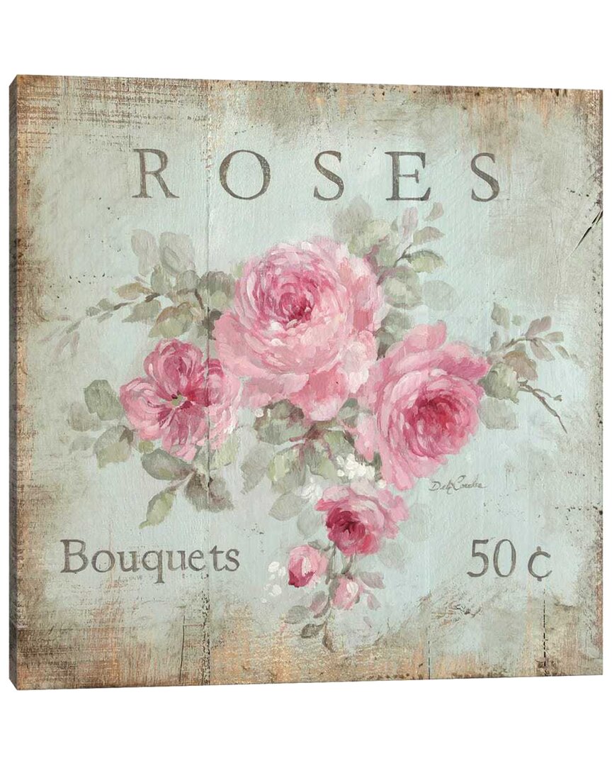 Icanvas Rose Bouquets (50 Cents) By Debi Coules Wall Art