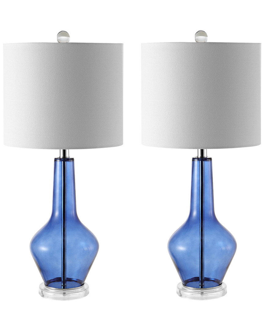 Safavieh Set Of 2 Velor Table Lamps