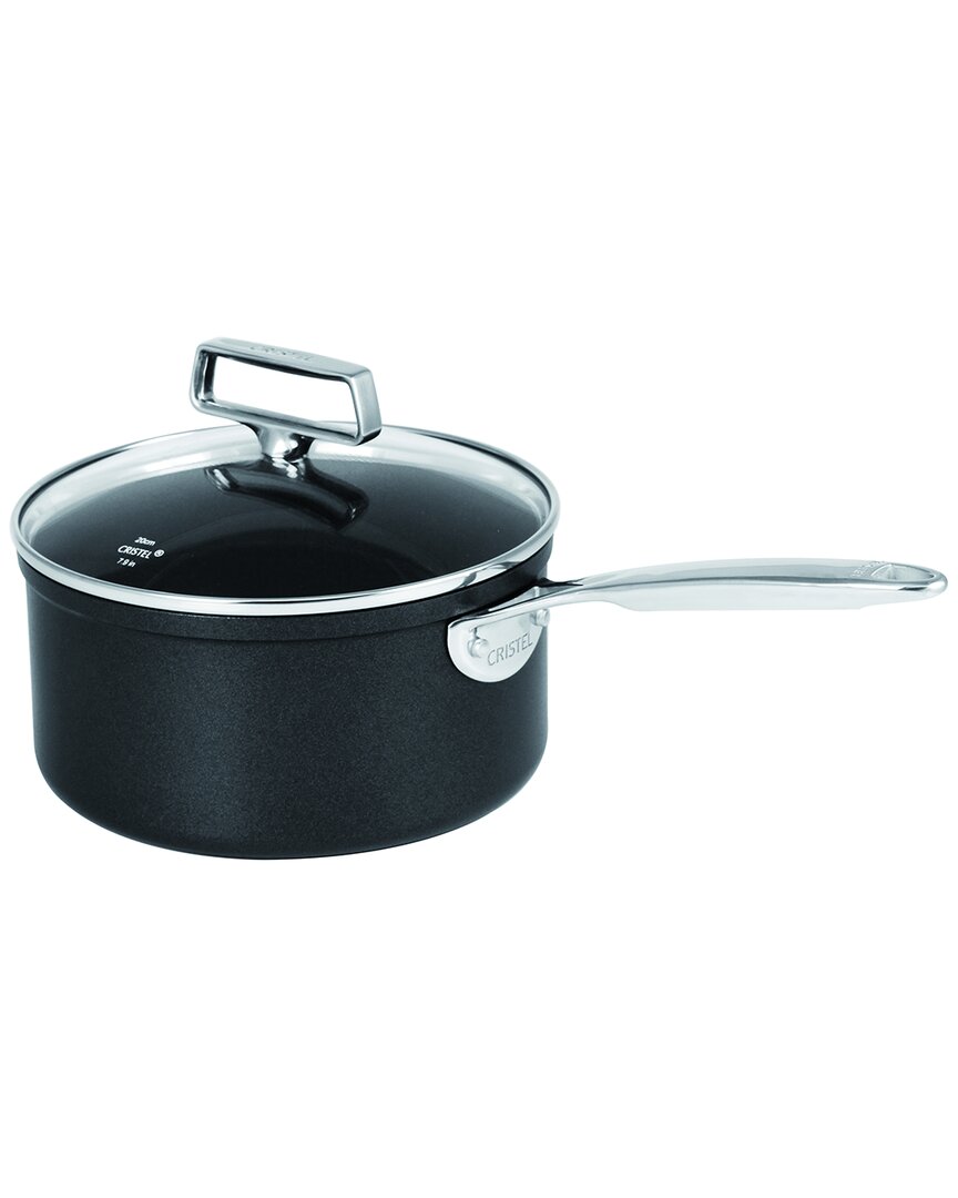 Cristel Castel Pro Ultralu 1.5 Qt Non-stick Saucepan With
