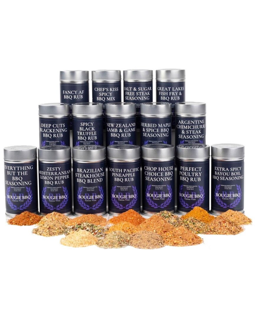 Gustus Vitae 16pc Complete Bougie Bbq Spice Collection