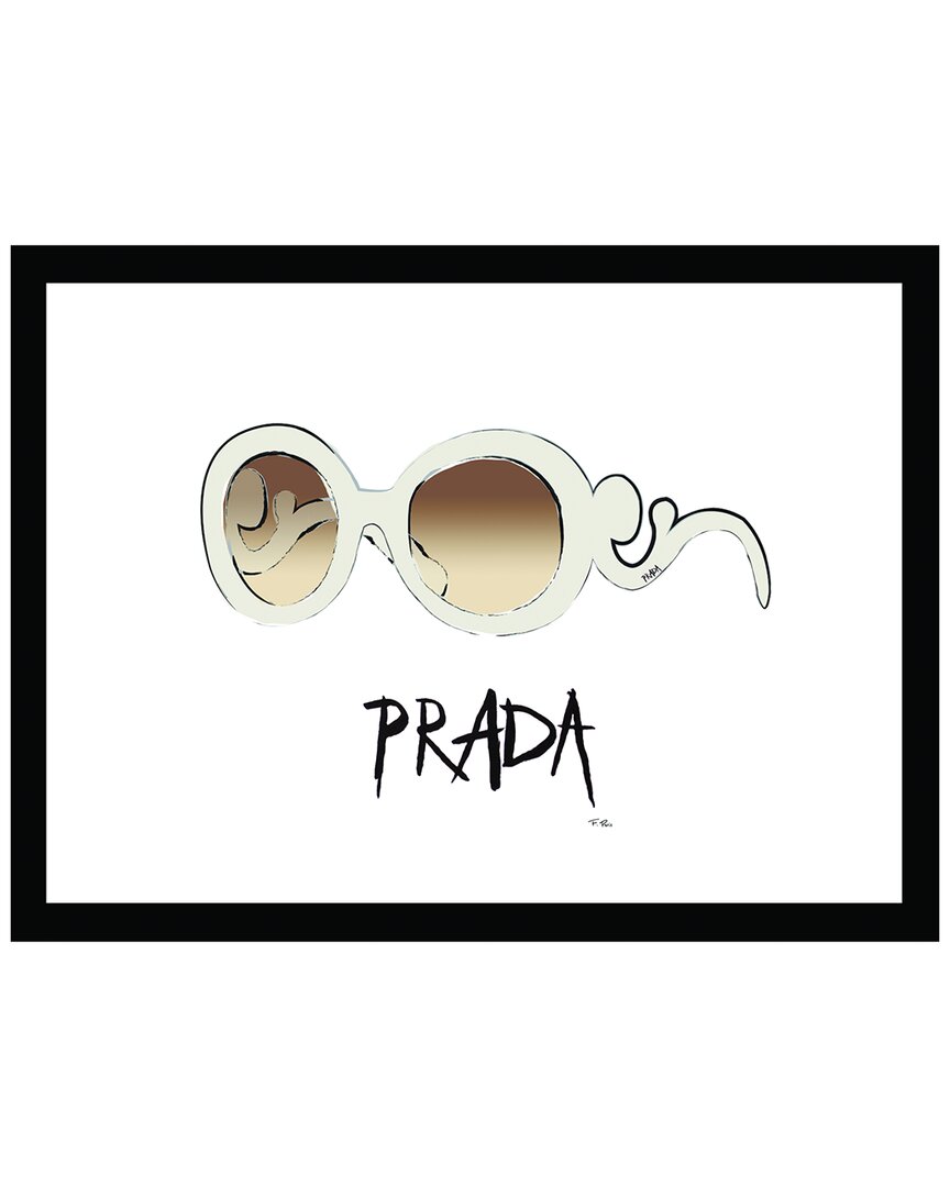 Fairchild Paris Venice Beach Collections Prada Sunglasses Framed Print Wall Art