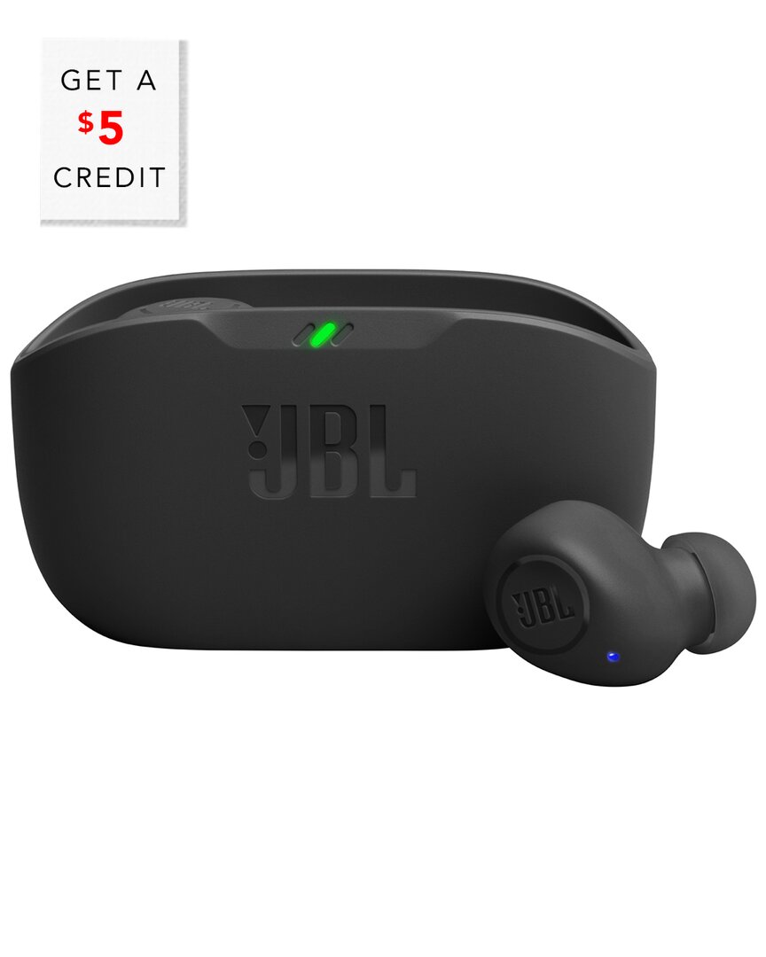 Jbl Vibe Buds True Wireless Earbuds With $5 Credit In Black