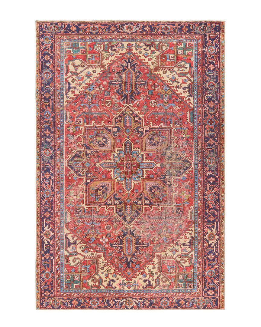 Vibe By Jaipur Living Lucinda Medallion Runner Rug In Red