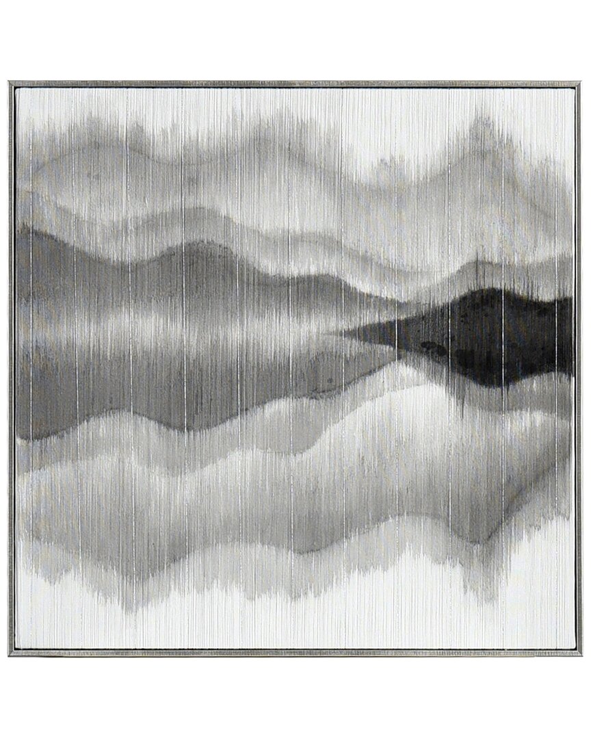 Harp & Finial Sabeen Framed Art - Black, Grey, White