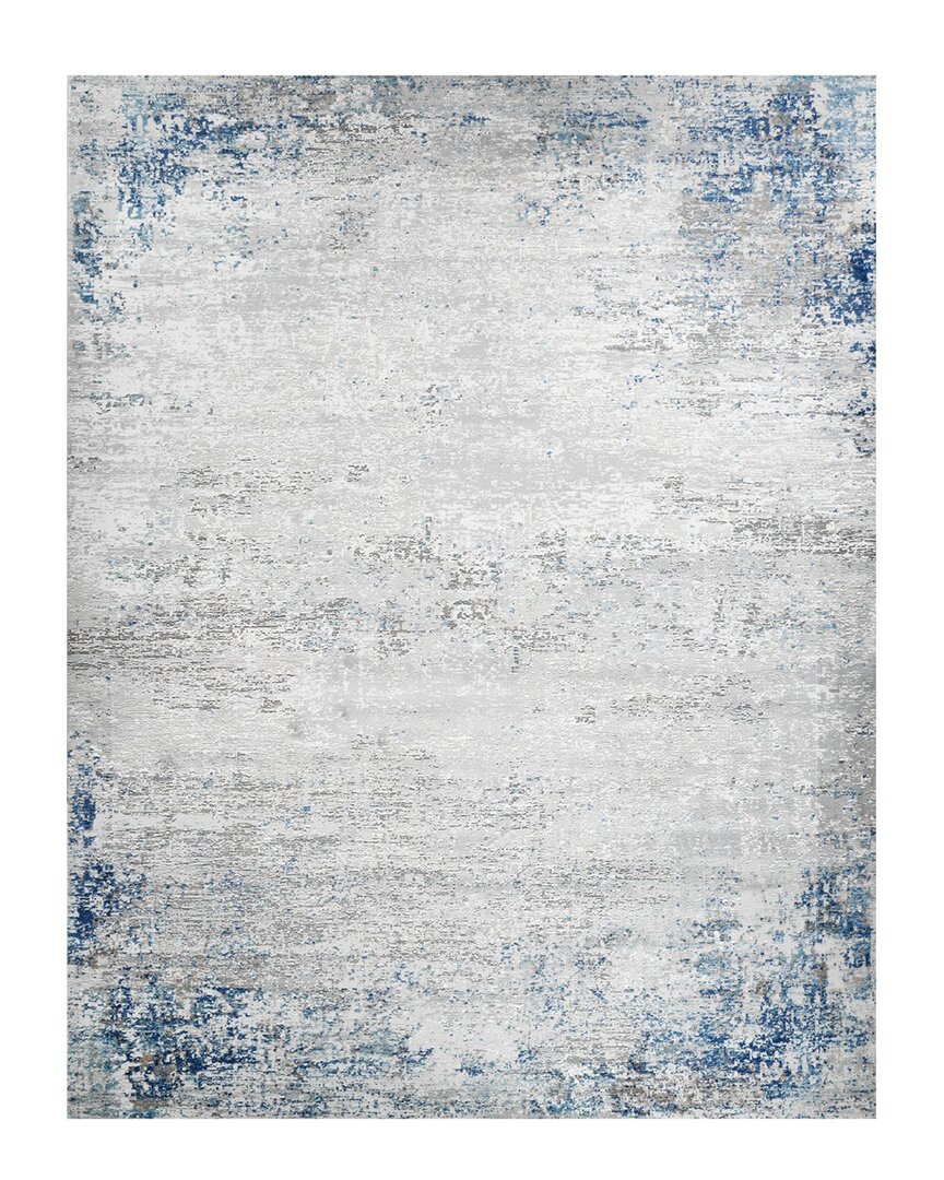 Pasargad Home Turkish Stella Design Area Rug In Grey