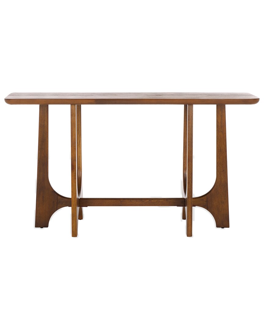 Safavieh Couture Sasha Wood Console Table In Brown