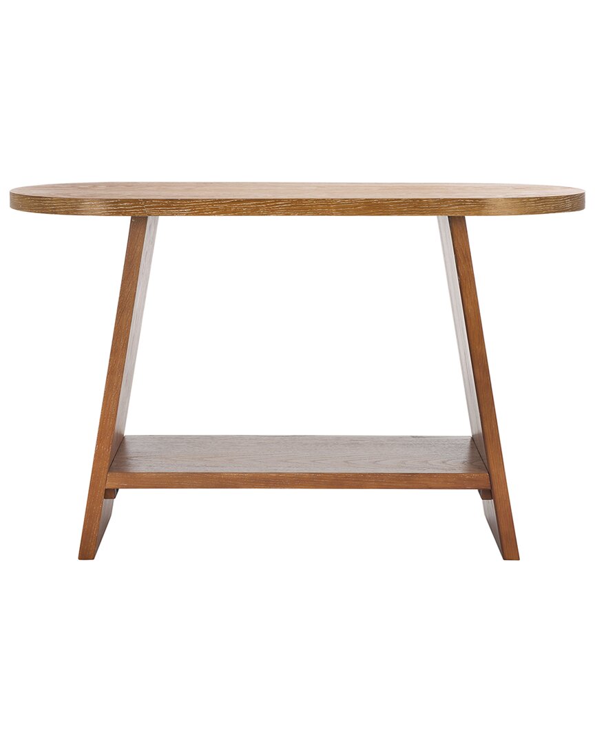 Safavieh Couture Julianna Wood Console Table In Brown