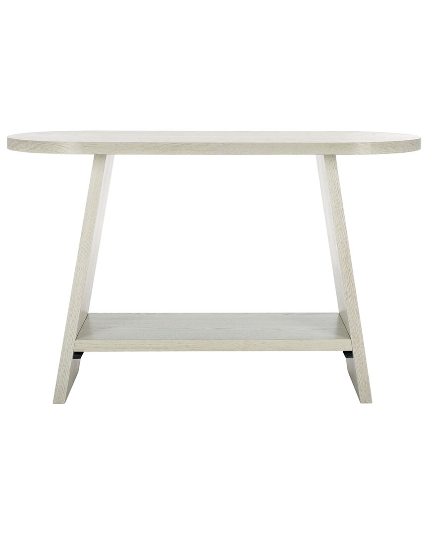 Safavieh Couture Julianna Wood Console Table In White