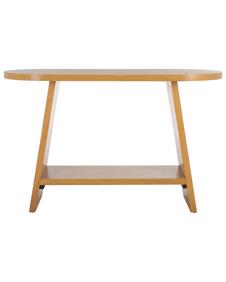 Safavieh Couture Julianna Wood Console Table In Brown