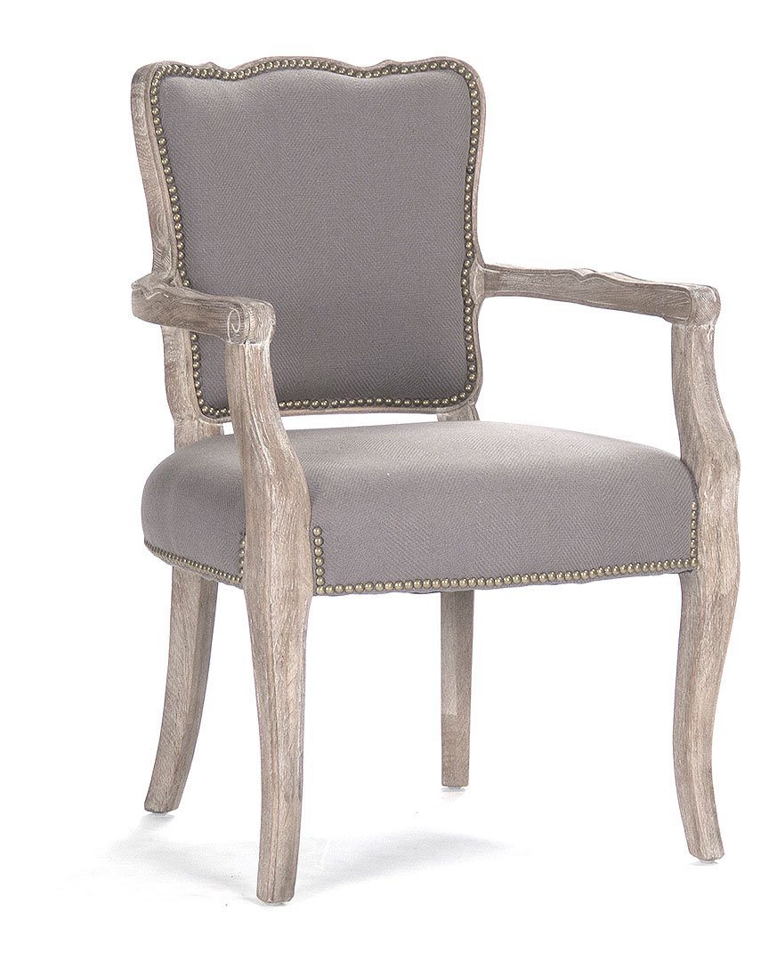 Zentique Studded Arm Chair