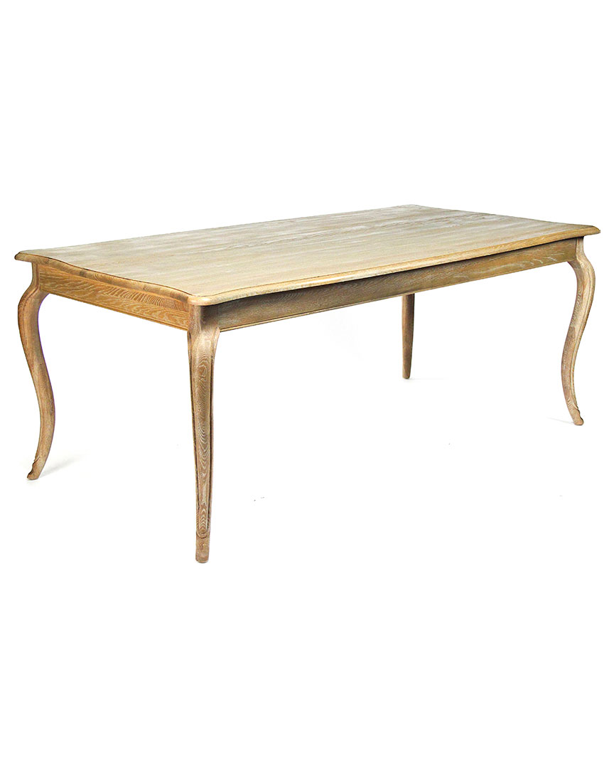 Zentique Vineyard Oak Dining Table