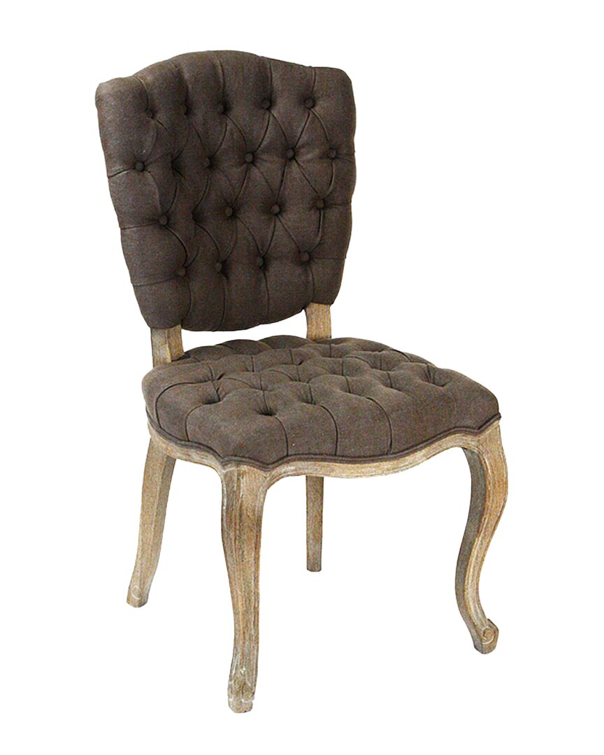 Zentique Piaf Side Chair In Brown