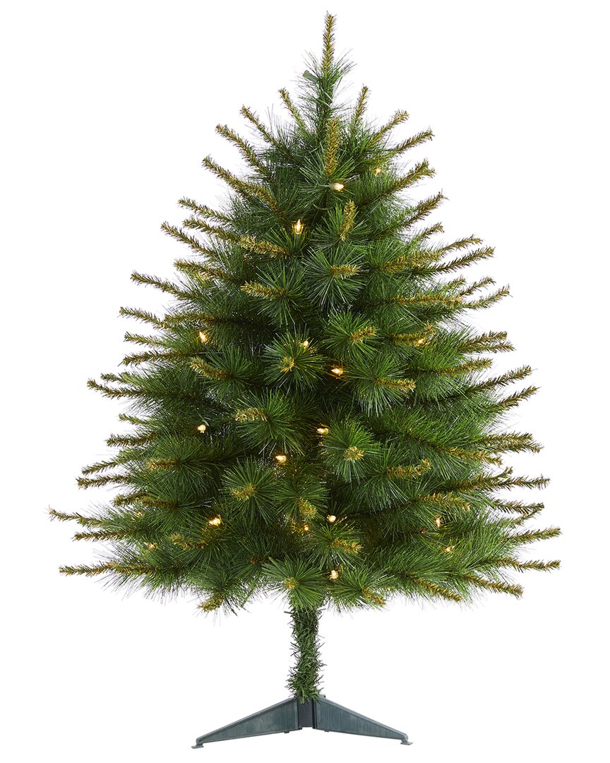 Nearly Natural 3ft. New England Pine Artificial Christmas Tree In Green