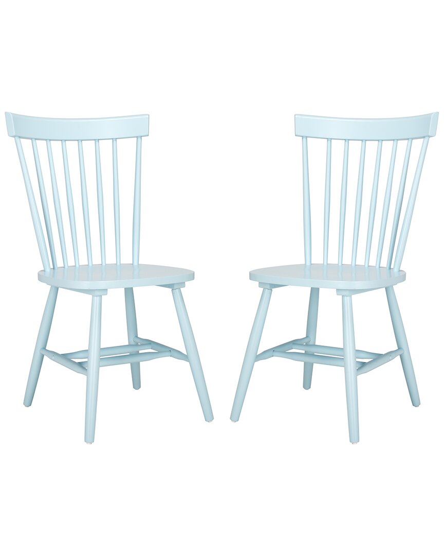 Safavieh Parker Spindel Side Chair In Blue