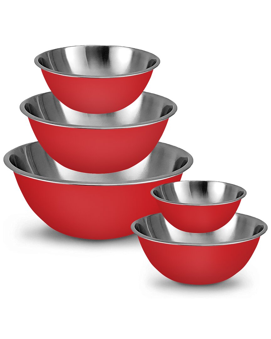 GLOMERY GLOMERY STAINLESS STEEL MIXING BOWLS SET