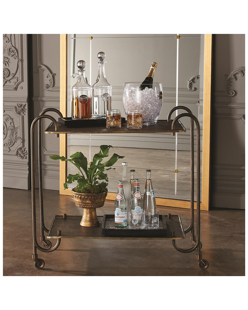 Global Views Blade Bar Cart