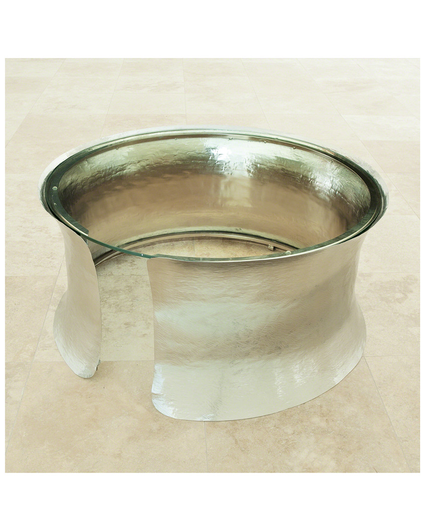 Global Views Cuff Cocktail Table