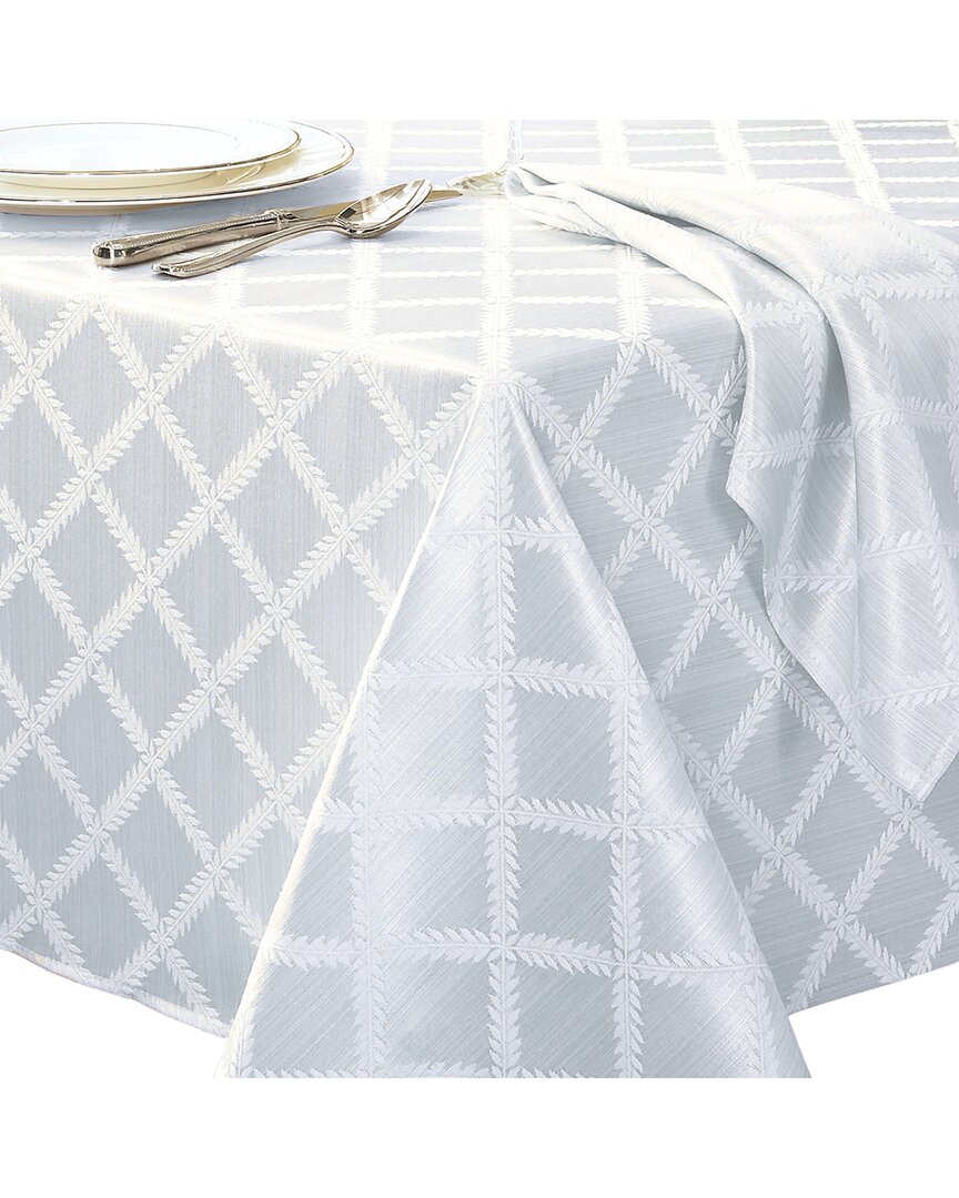 Lenox Laurel Leaf Tablecloth In White