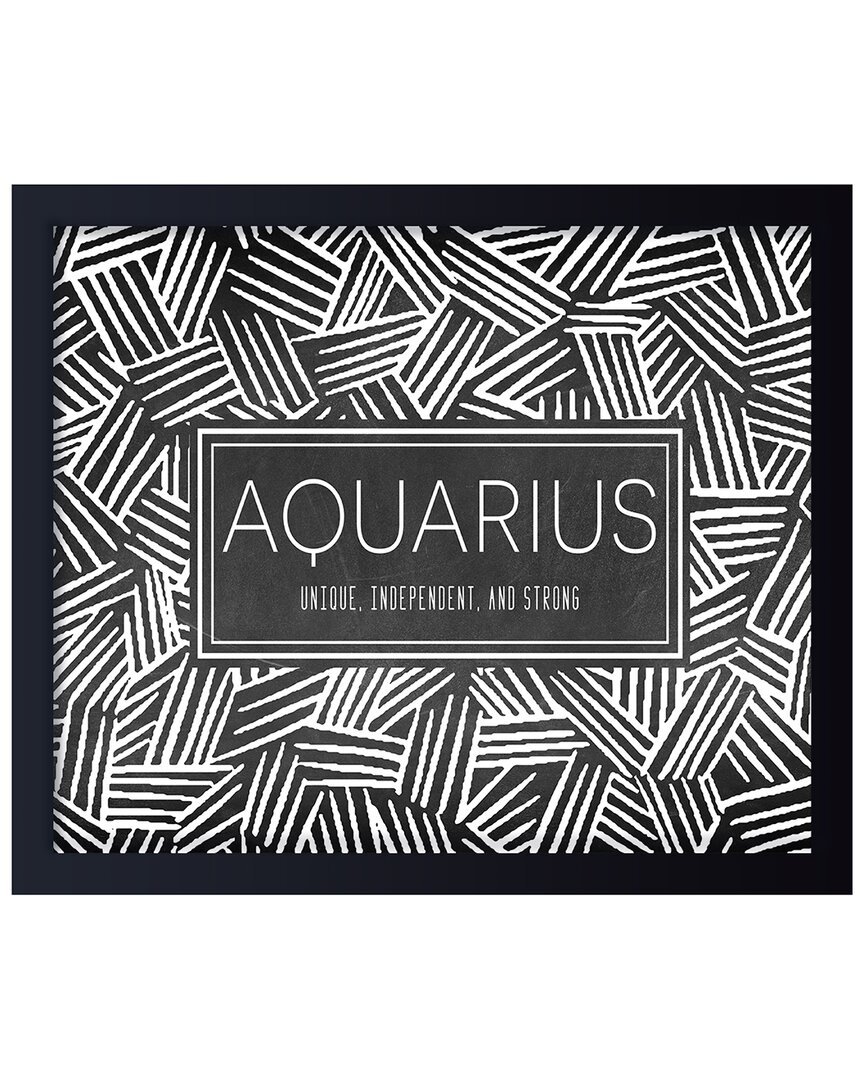 Ready2hangart Chichi Zodiac Framed Print Wall Art - Aquarius By Chichi Decor