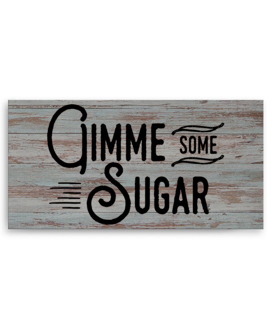 Ready2hangart Gimme Some Sugar Wrapped Canvas Wall Art By Olivia Rose
