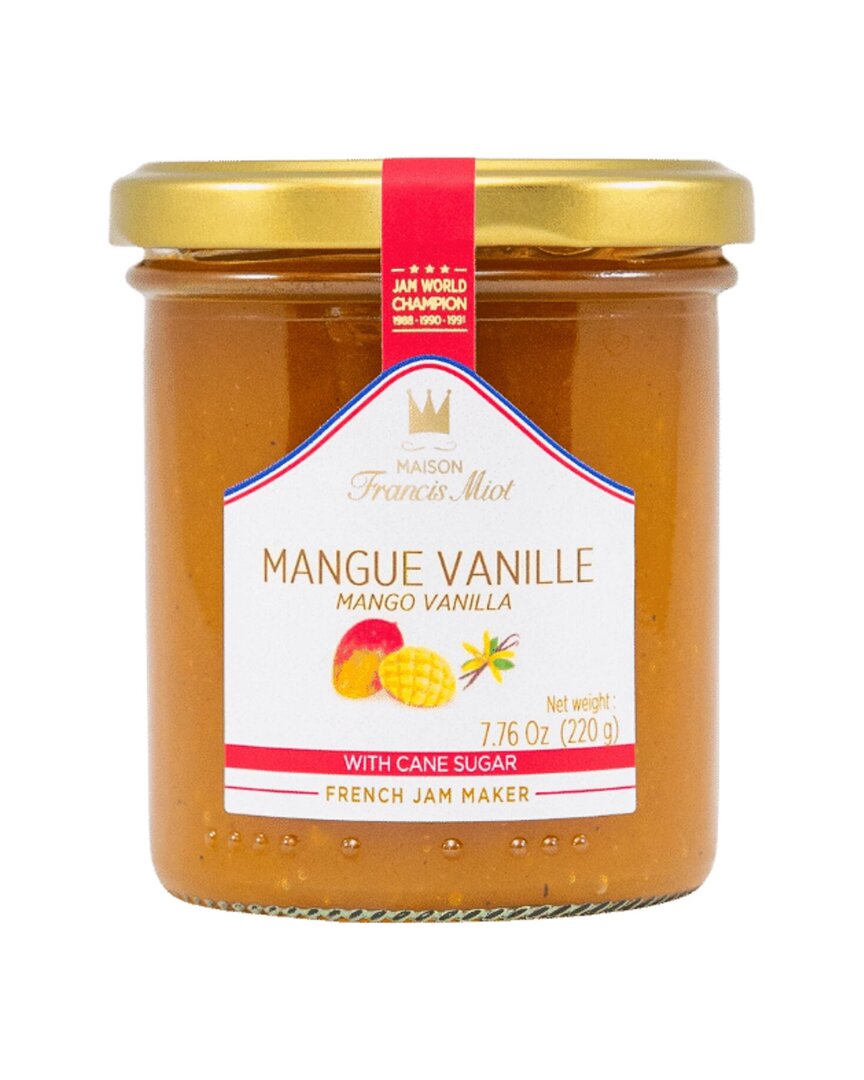 Francis Miot Mango Vanilla Jam Pack Of 6 In Brown