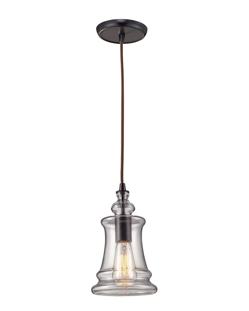 Artistic Home & Lighting 1-light Menlow Pendant In Brown