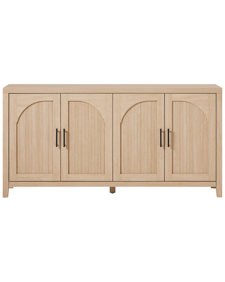 Walker Edison Modern 60in Reeded Sideboard With Arched Doors