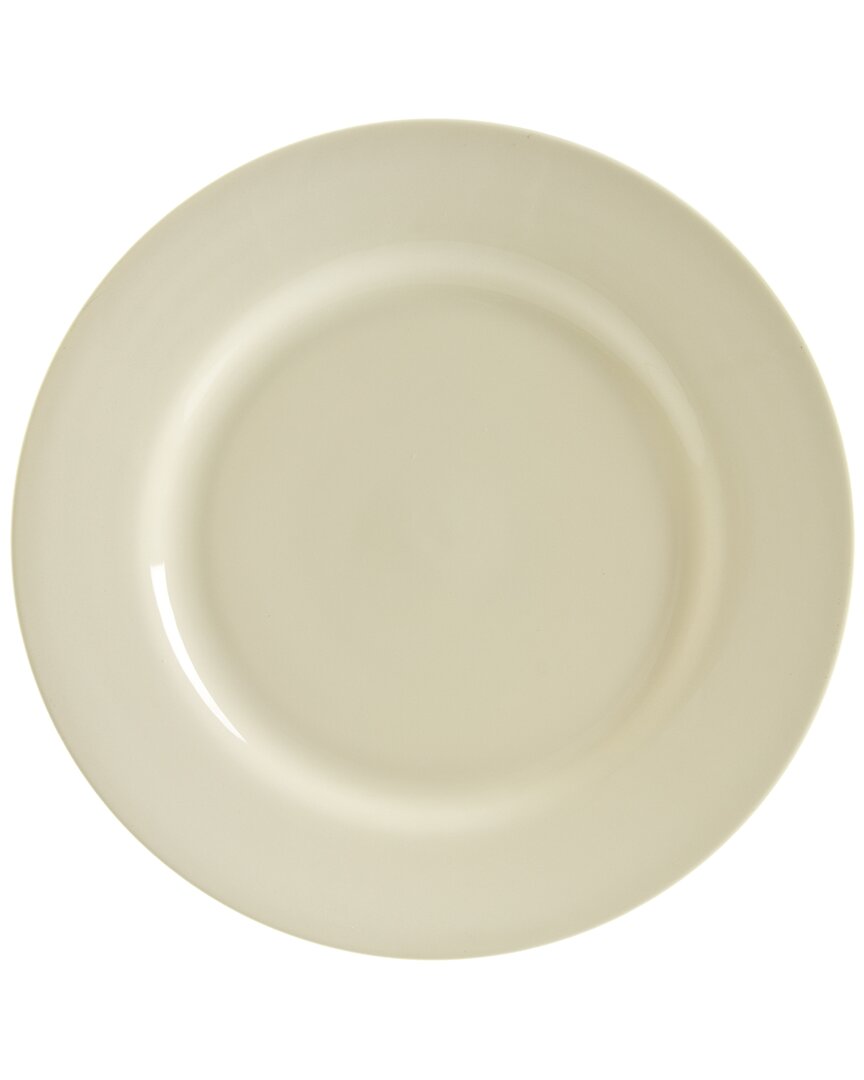 Ten Strawberry Street Set Of 6 Royal Charger Plates In White