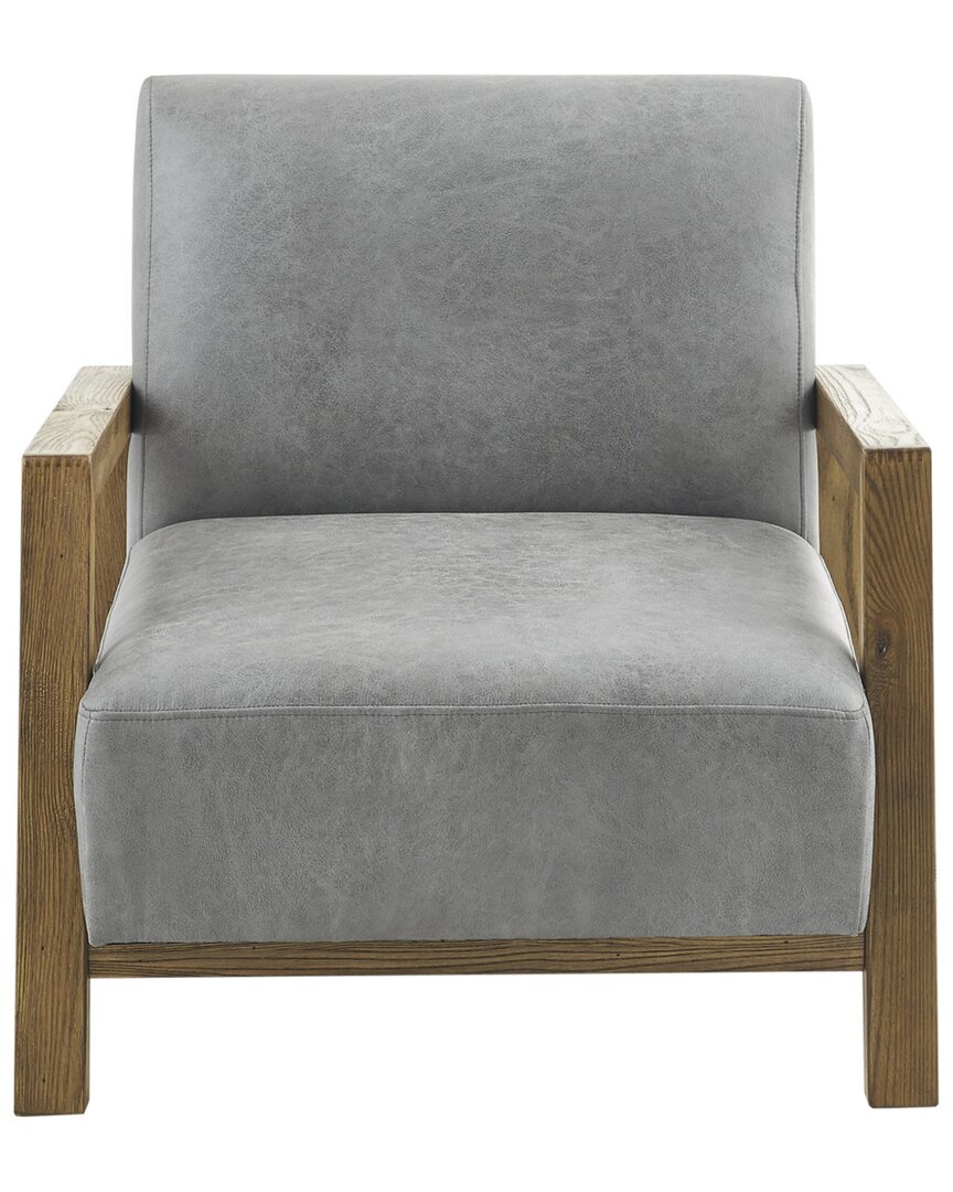 Shop Ink+ivy Easton Low Profile Accent Chair In Grey