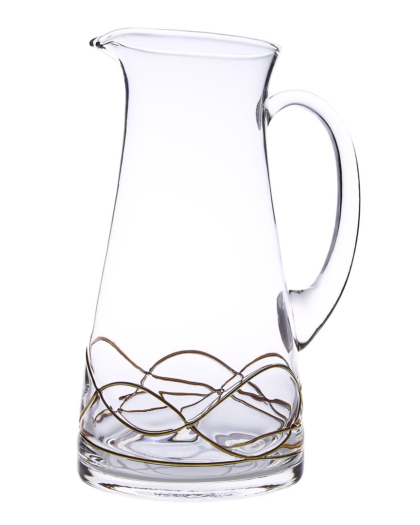 Alice Pazkus Swan Shaped Pitcher In Gold
