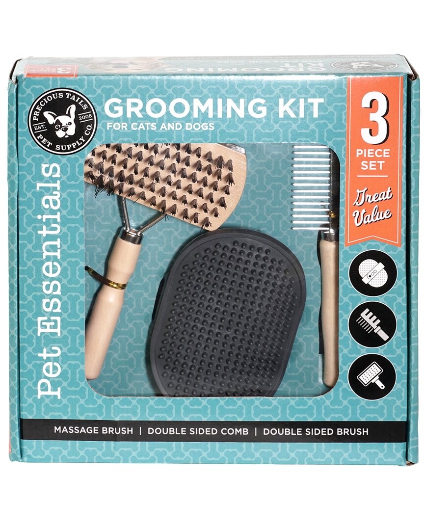 Precious Tails 3pc Grooming Kit