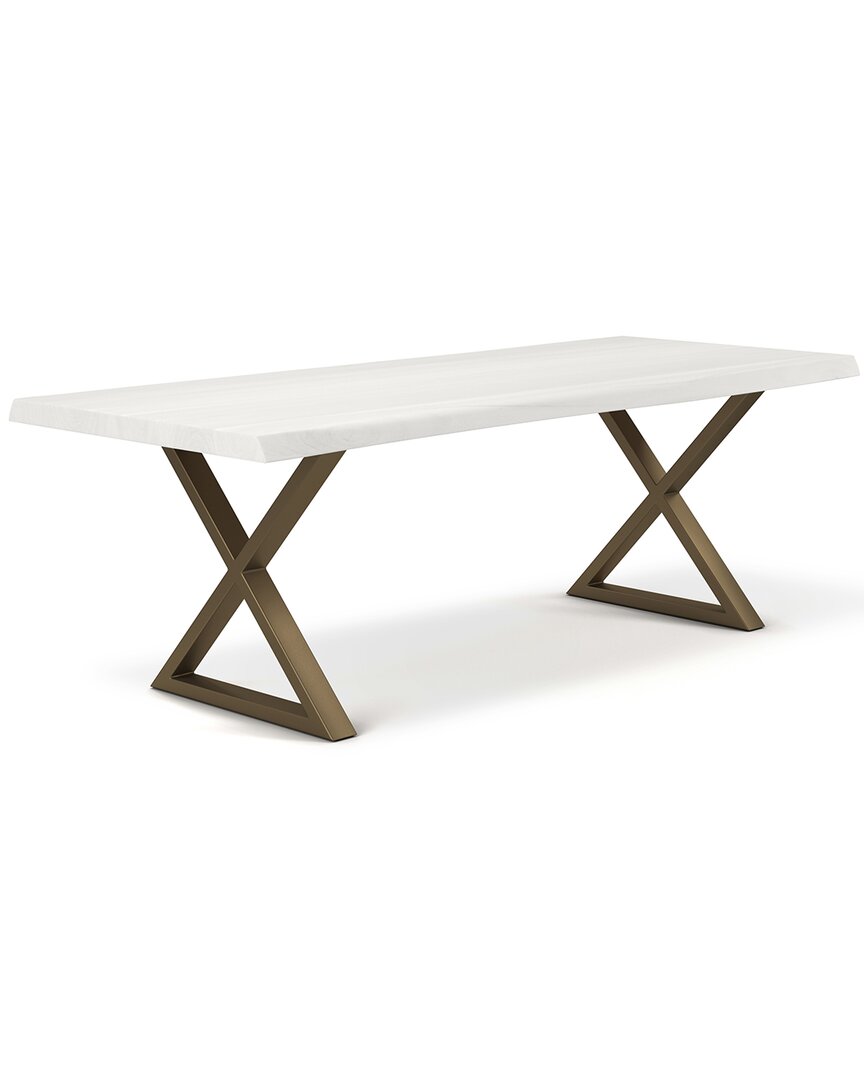 URBIA URBIA BROOKS 79IN X BASE DINING TABLE