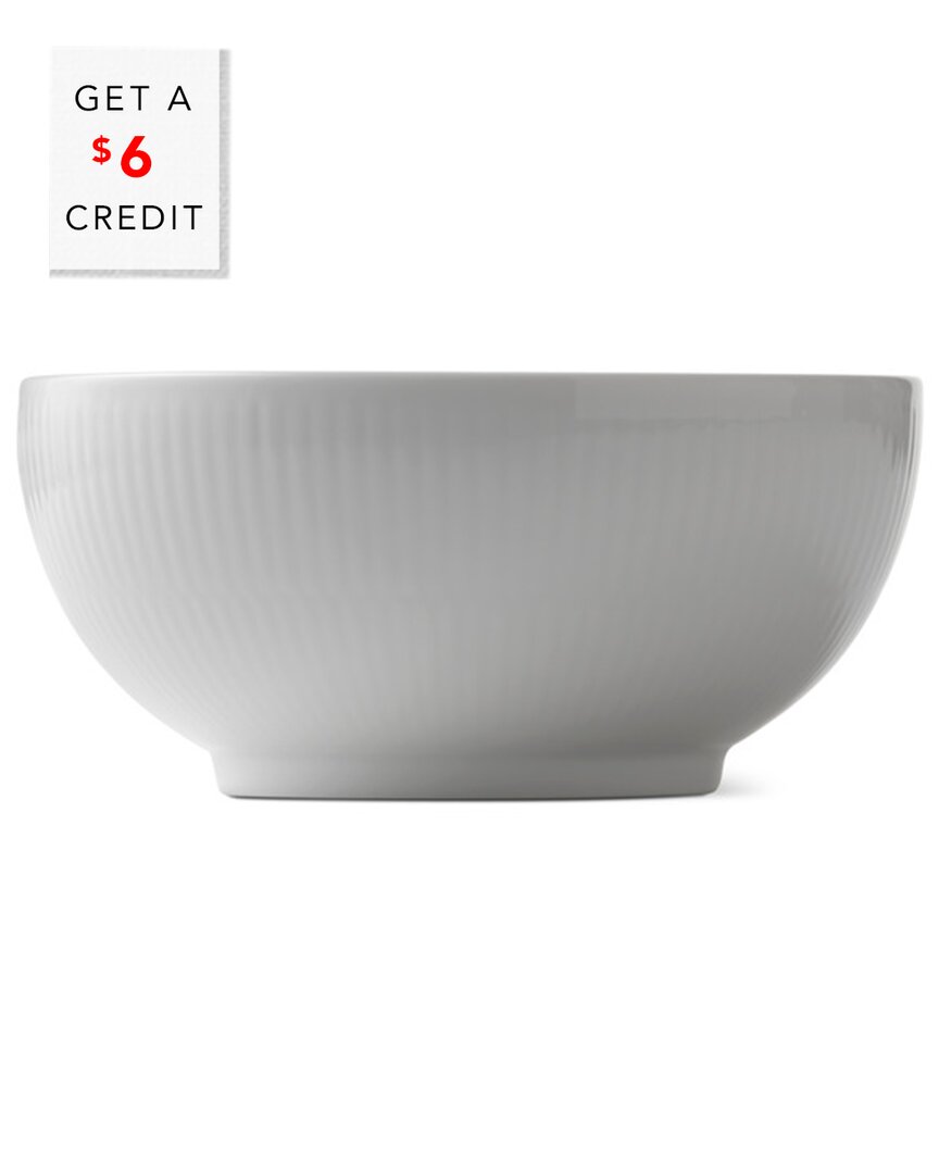 Royal Copenhagen 1.5pt Fluted Bowl With $6 Credit