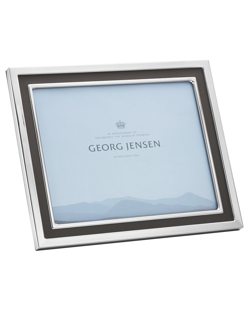 Georg Jensen Small 4x6 Photo Frame In Blue