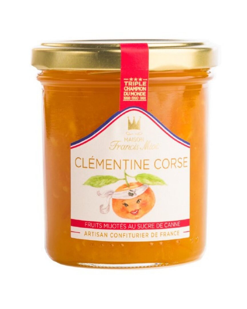 Francis Miot Clementine From Corsica Jam Pack Of 6 In Orange