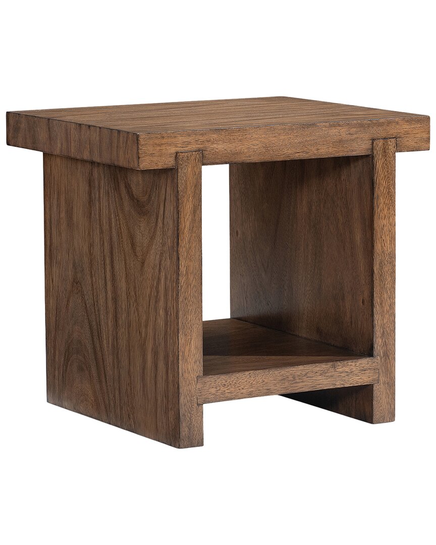 Bernhardt Tomas Side Table In Brown
